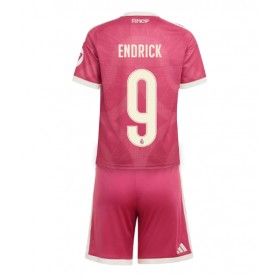Real Madrid Endrick #9 Tredje Kläder Barn 2026-27 Kortärmad (+ Korta byxor)